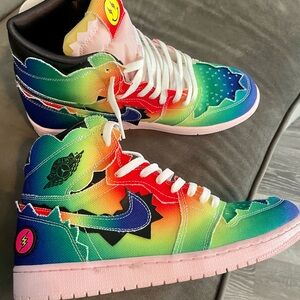 Size 12 - Jordan 1 Retro OG High x J Balvin Tie Dye